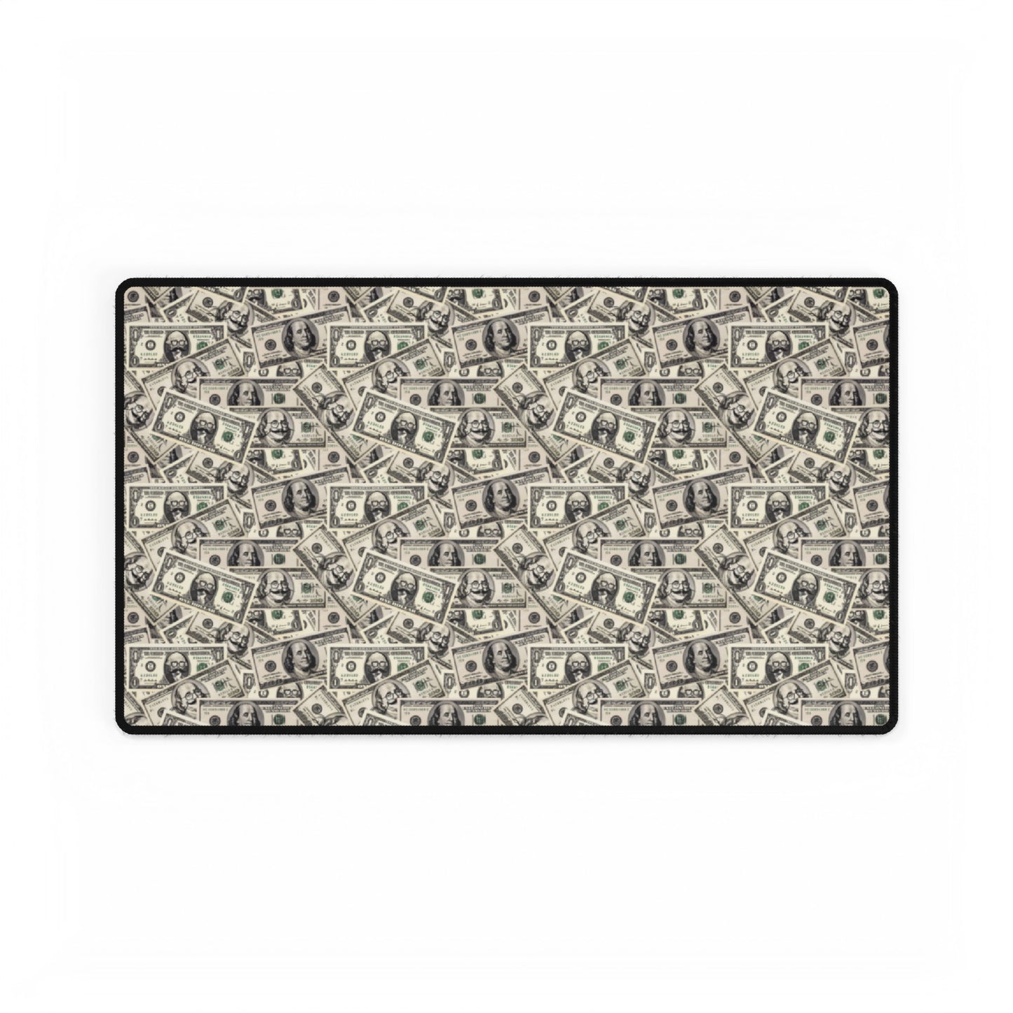 Dollar Pattern Premium Desk Mat