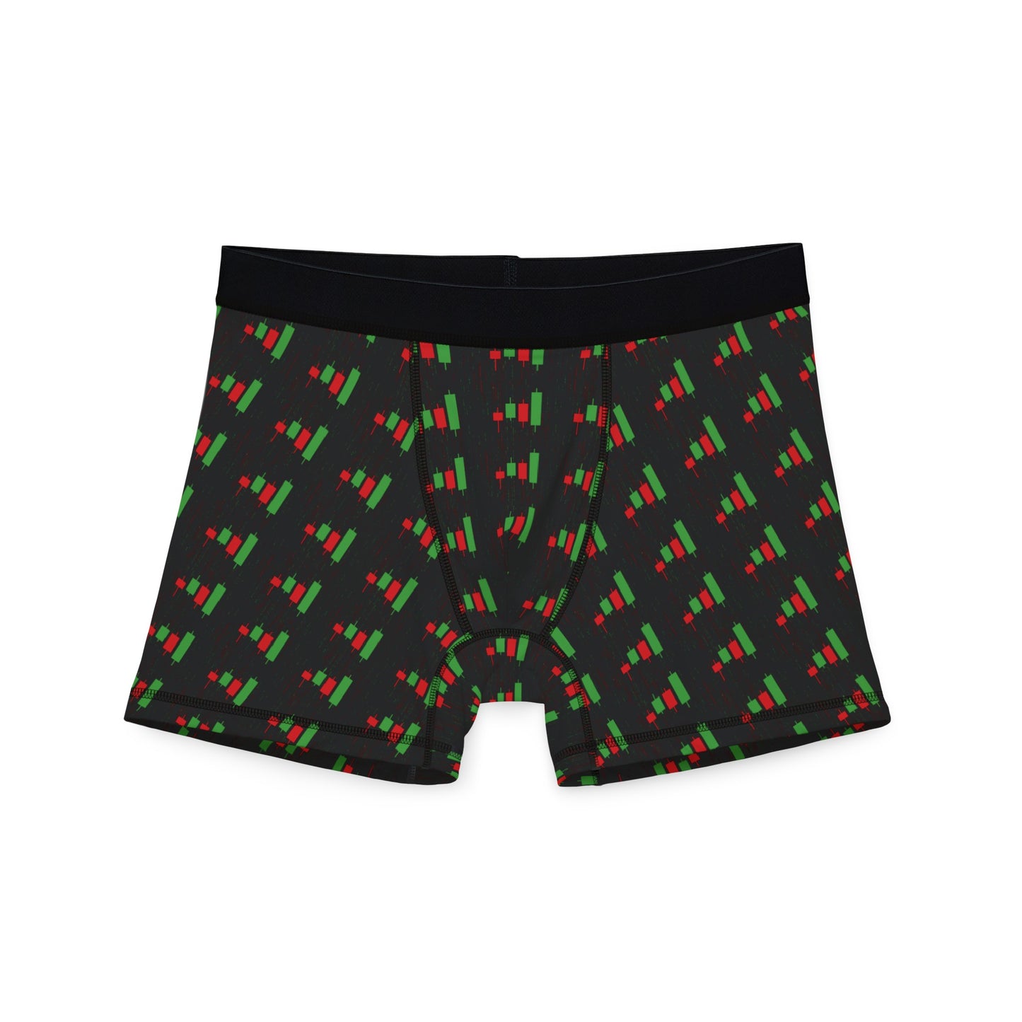 Stock Market Candlestick Mens Boxers 2