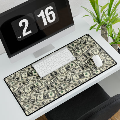 Dollar Pattern Desk Mat