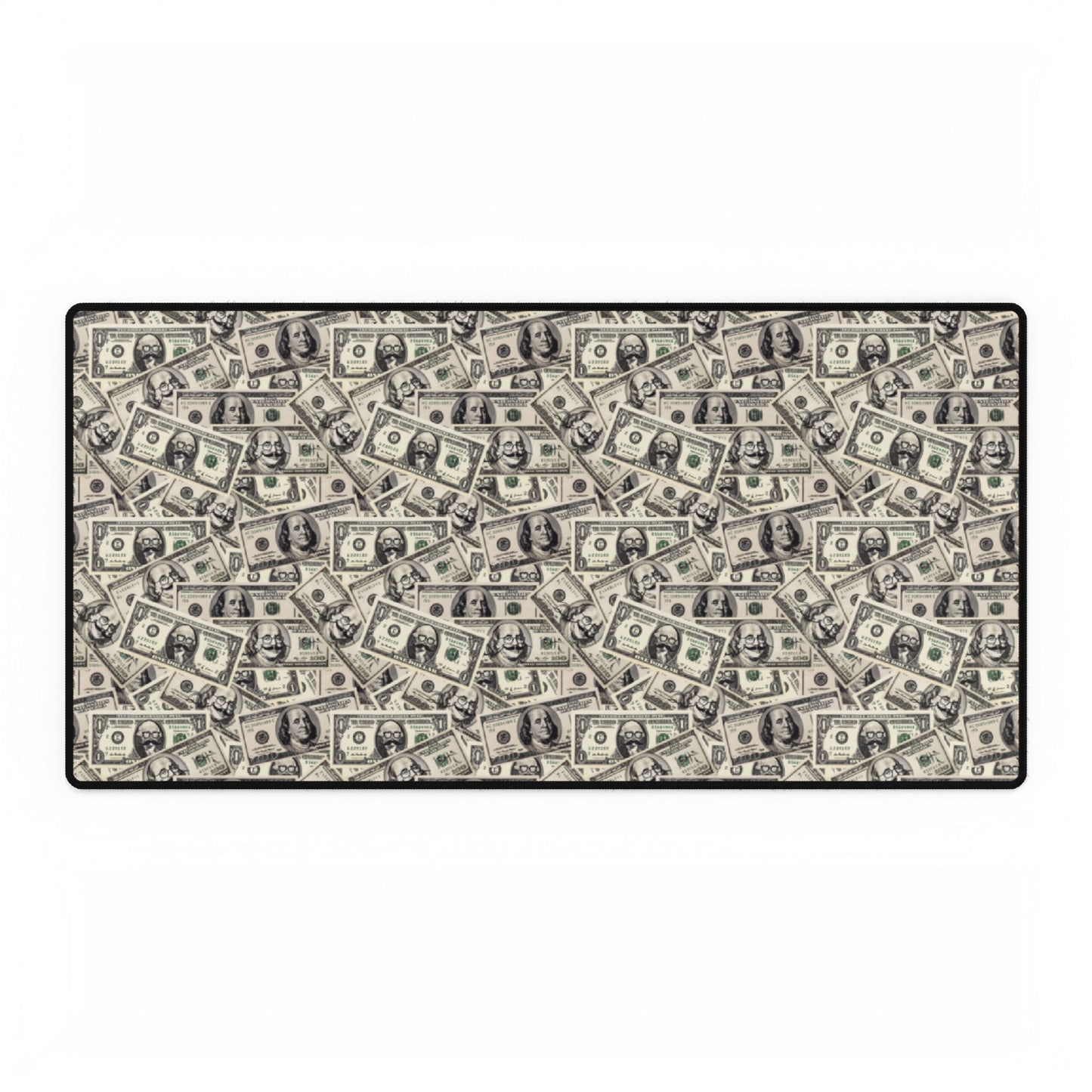 Dollar Pattern Premium Desk Mat