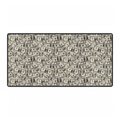 Dollar Pattern Premium Desk Mat