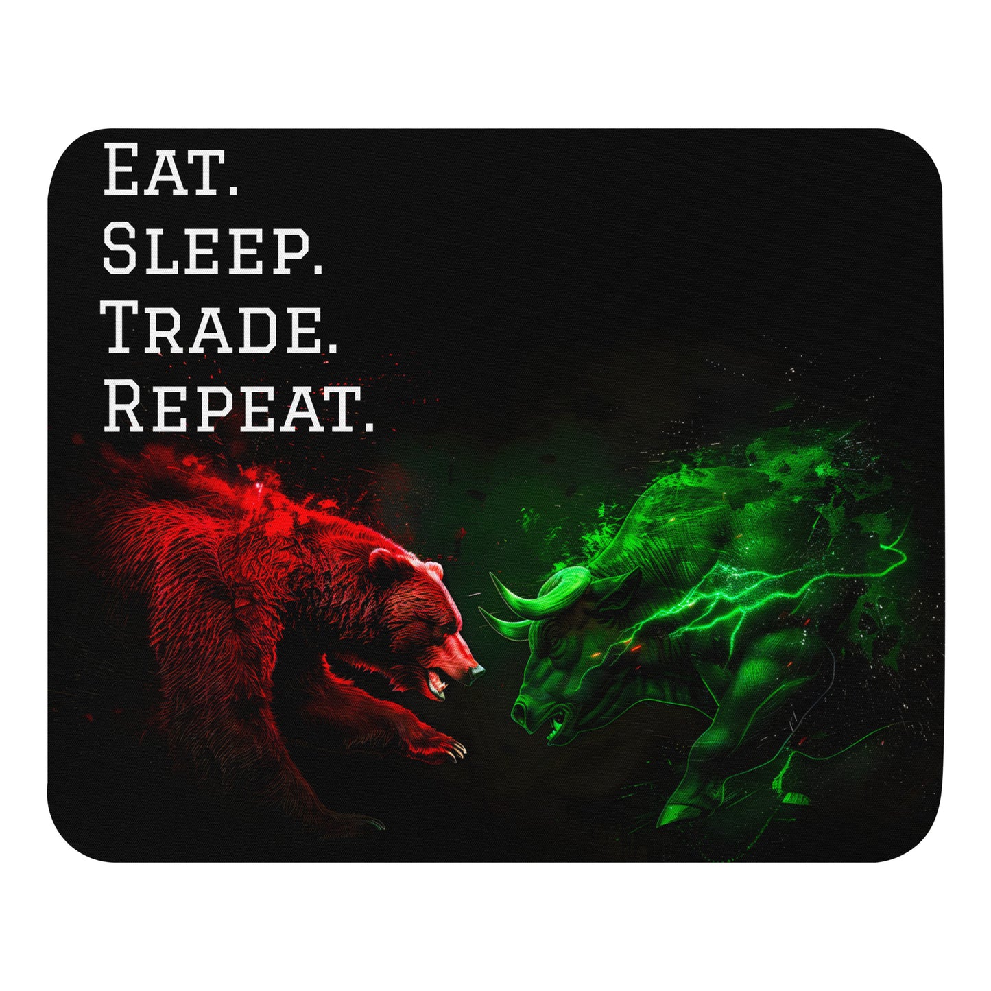 Eat Sleep Trade Repeat Mousepad 2