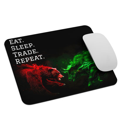 Eat Sleep Trade Repeat Mousepad 2