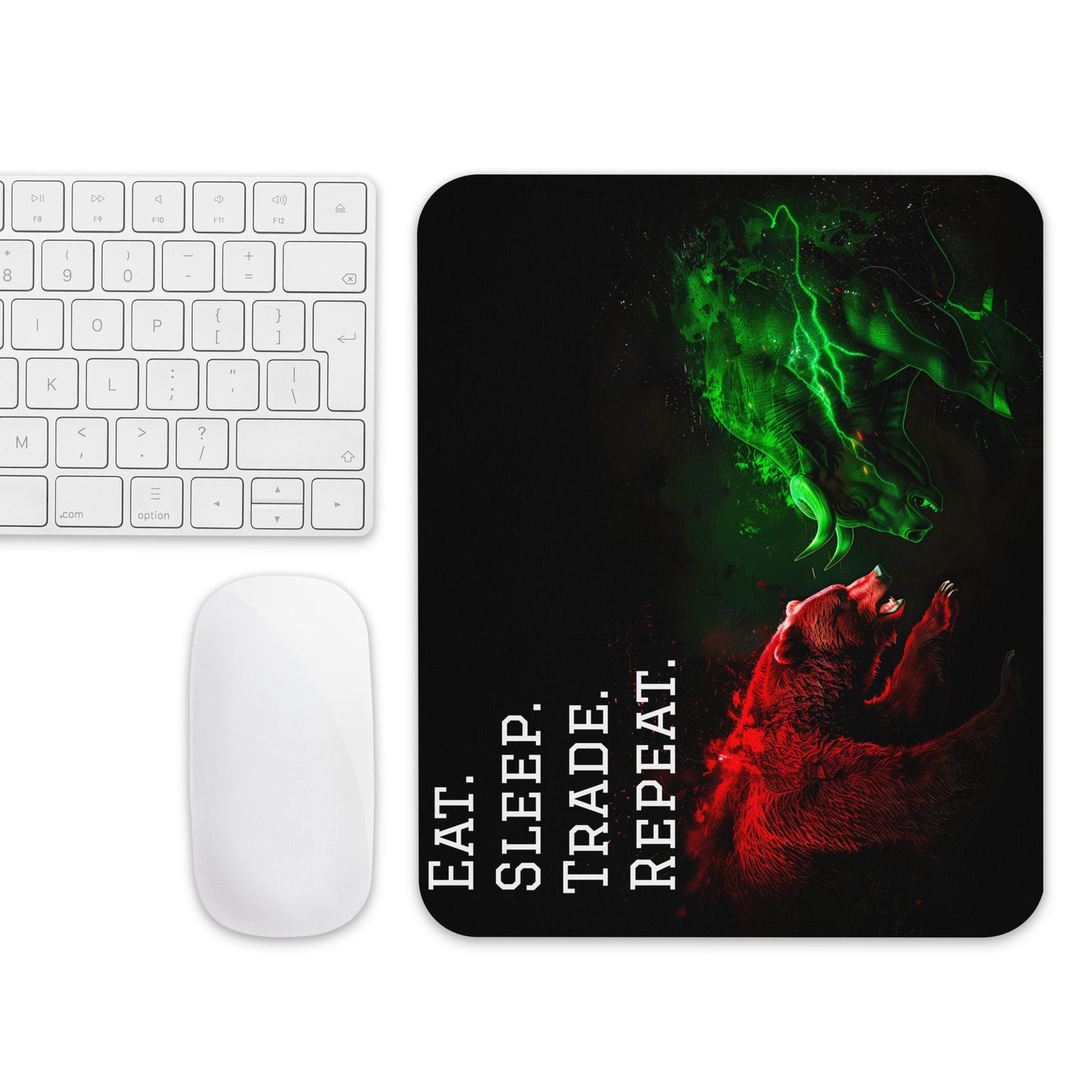 Eat Sleep Trade Repeat Mousepad 2