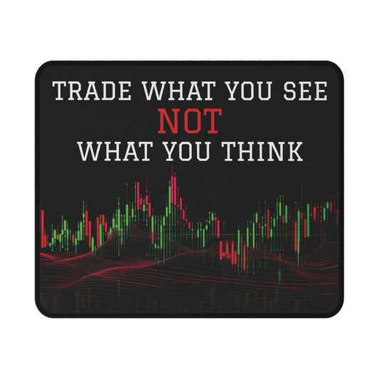 Trade what you see Mousepad